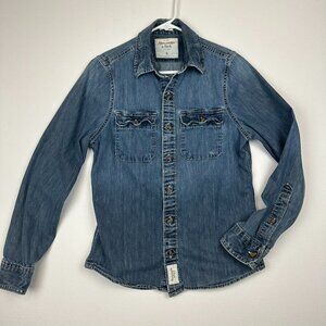 Abercrombie & Fitch Denim Chambray Shirt
